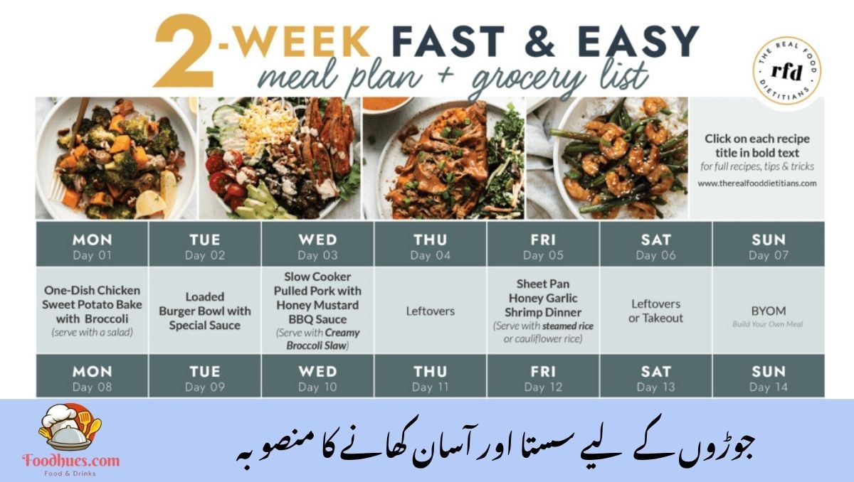 Read more about the article Cheap Meal Plan for Two: 12 Easy Recipes for Couples