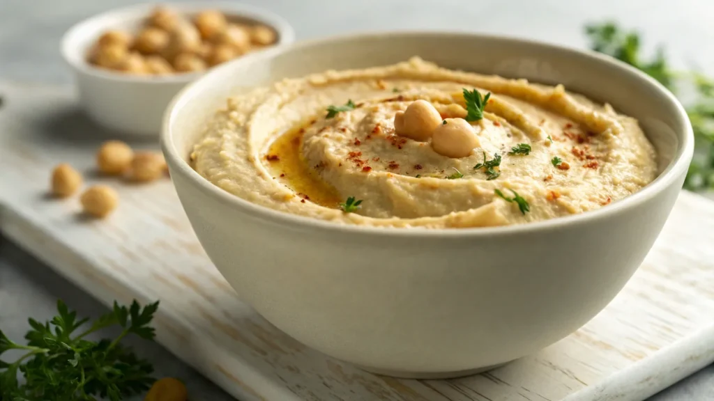 Quick Hummus Recipe Without Tahini