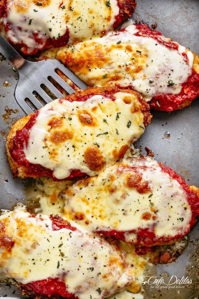 Crispy Chicken Parmesan Recipe  