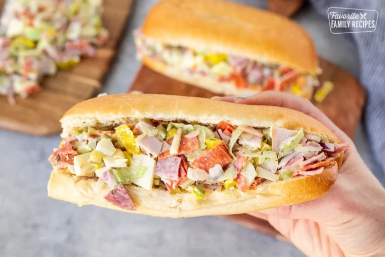 Chopped Italian Sandwich Recipe