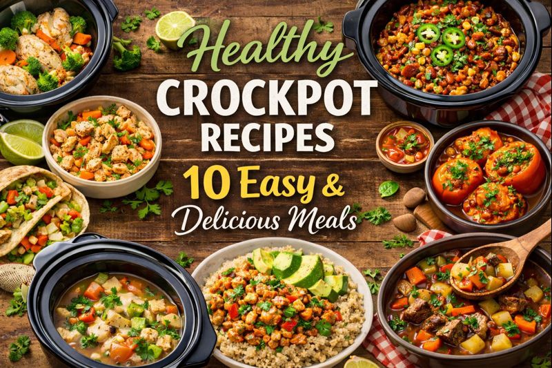 Read more about the article Healthy Crockpot Recipes: 10 Easy & Delicious Meals