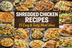 Read more about the article Shredded Chicken Recipes: 15 Easy & Tasty Meal Ideas