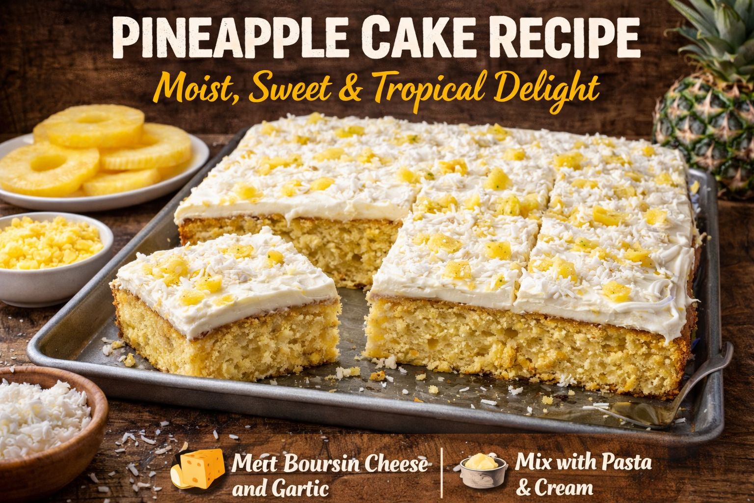 Pineapple Cake Recipe