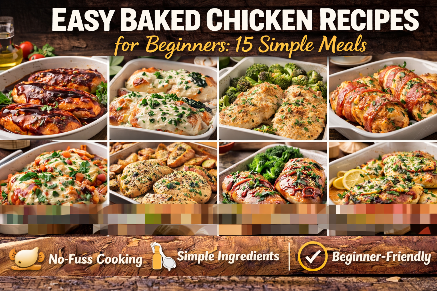 Easy Baked Chicken Recipes for Beginners