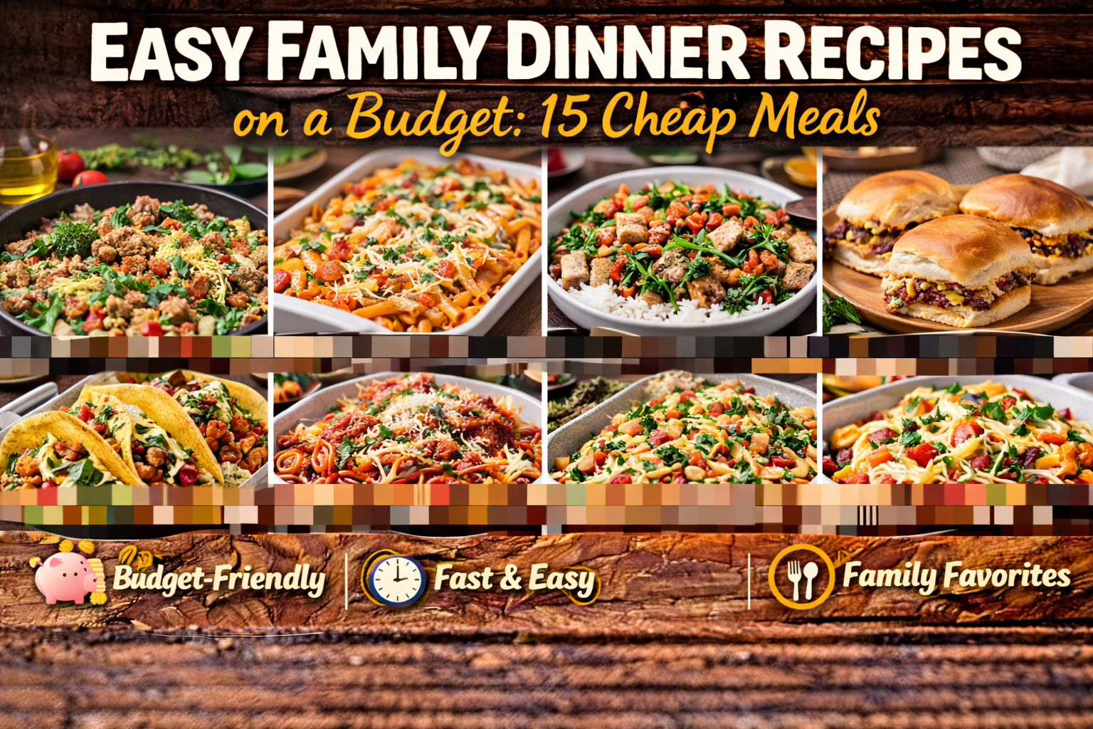 Easy Family Dinner Recipes on a Budget