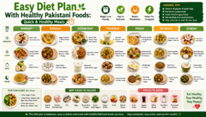 Read more about the article Easy Diet Plan With Healthy Pakistani Foods: Quick & Healthy Meals
